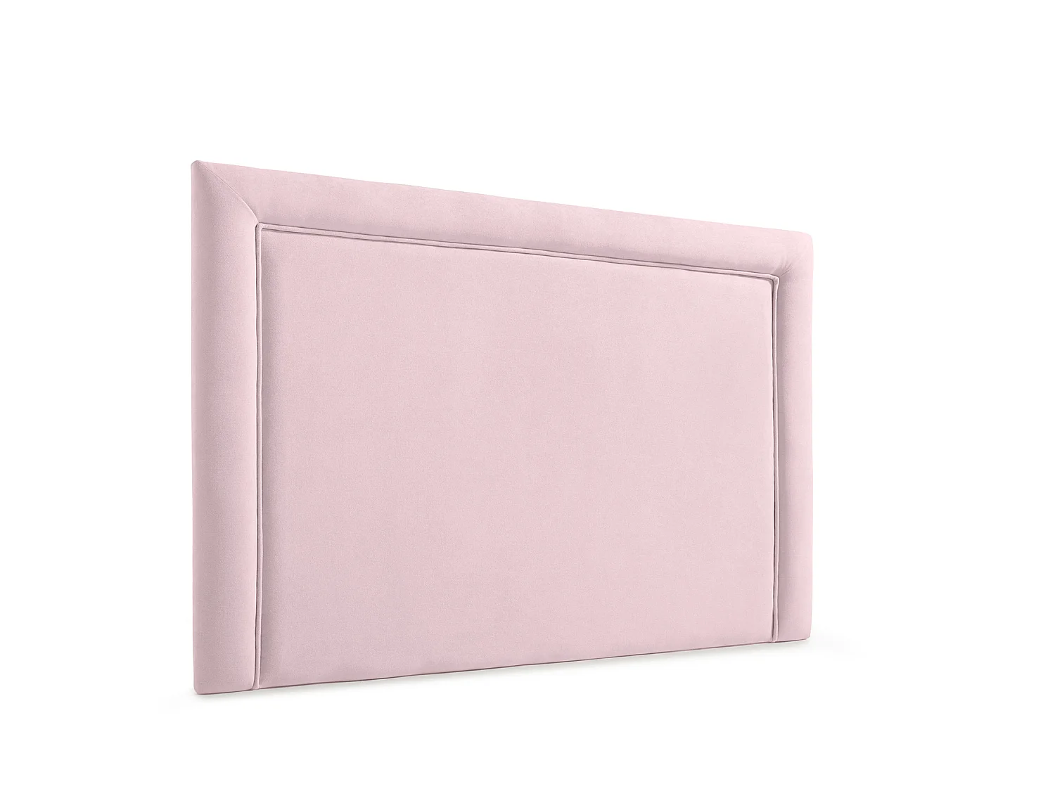 Cabeceira Estofada REGINA Aqualine 220x115x5 cm - Rosa Claro - Moonia