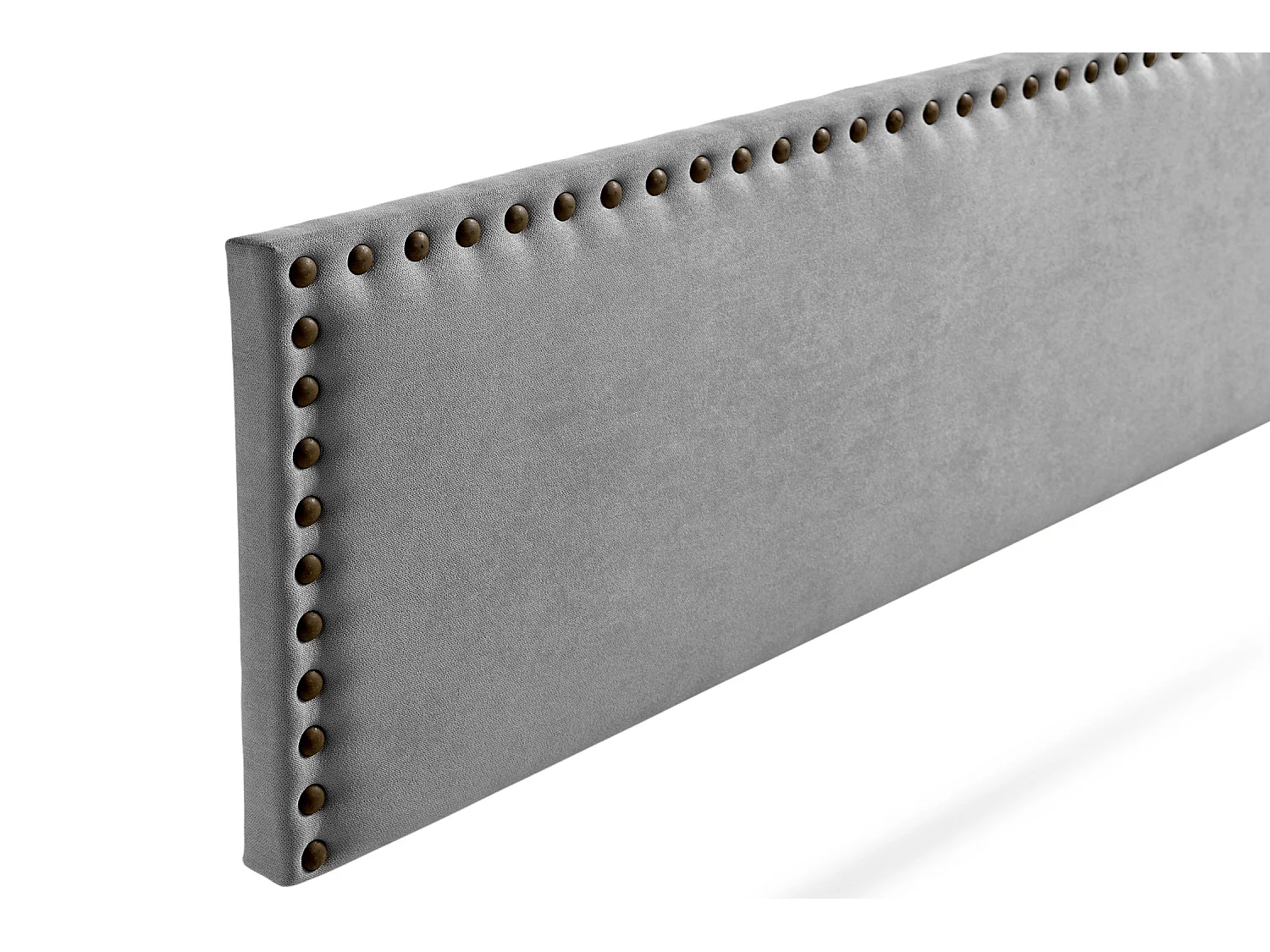 Hoofddeel Bekleed MODENA Acualine 115x55x8 cm - Lichtgrijs - Moonia
