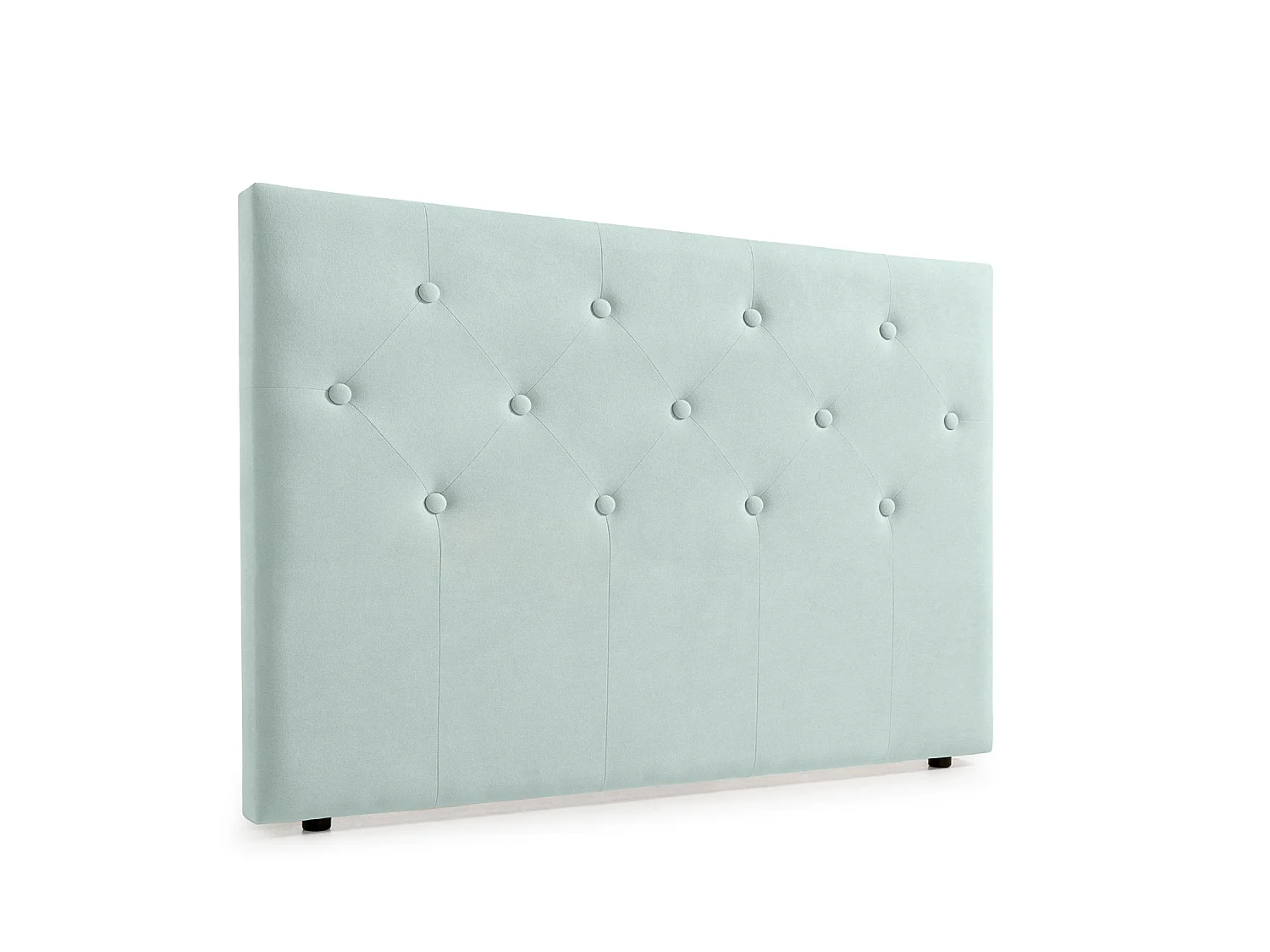 Cabeceira Estofada VICTORIA Aqualine 115x115x12 cm - TURQUESA - Moonia