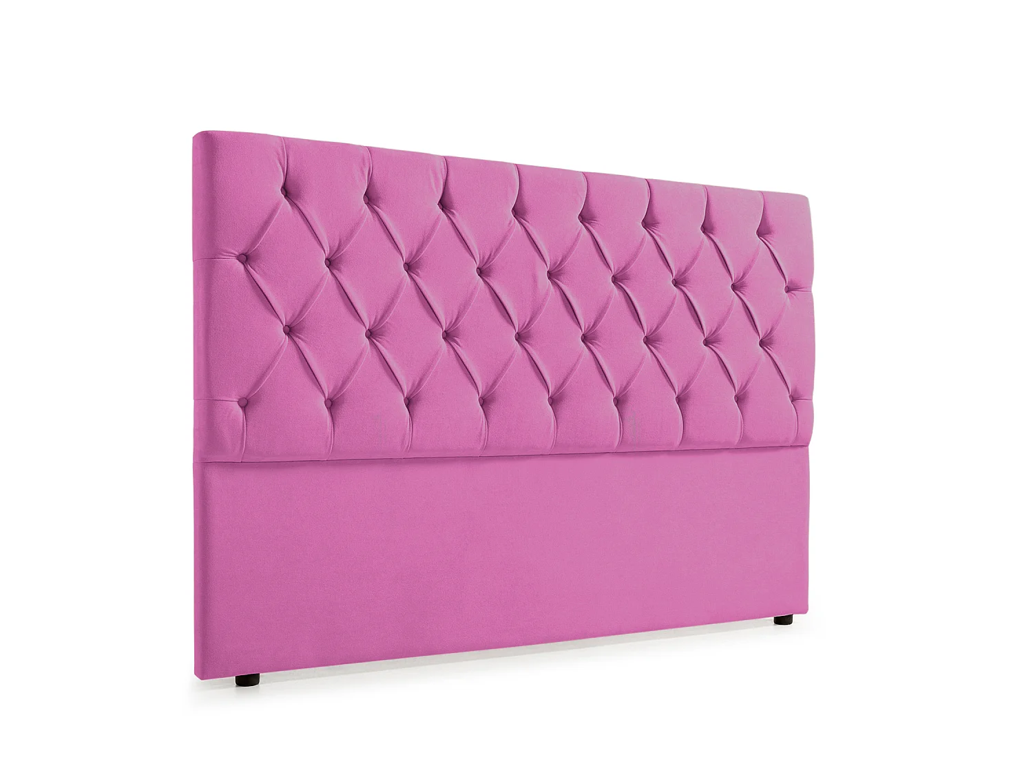 Cabeceira Estofada CAPRI Aqualine 115x120x12 cm - Fúcsia - Moonia