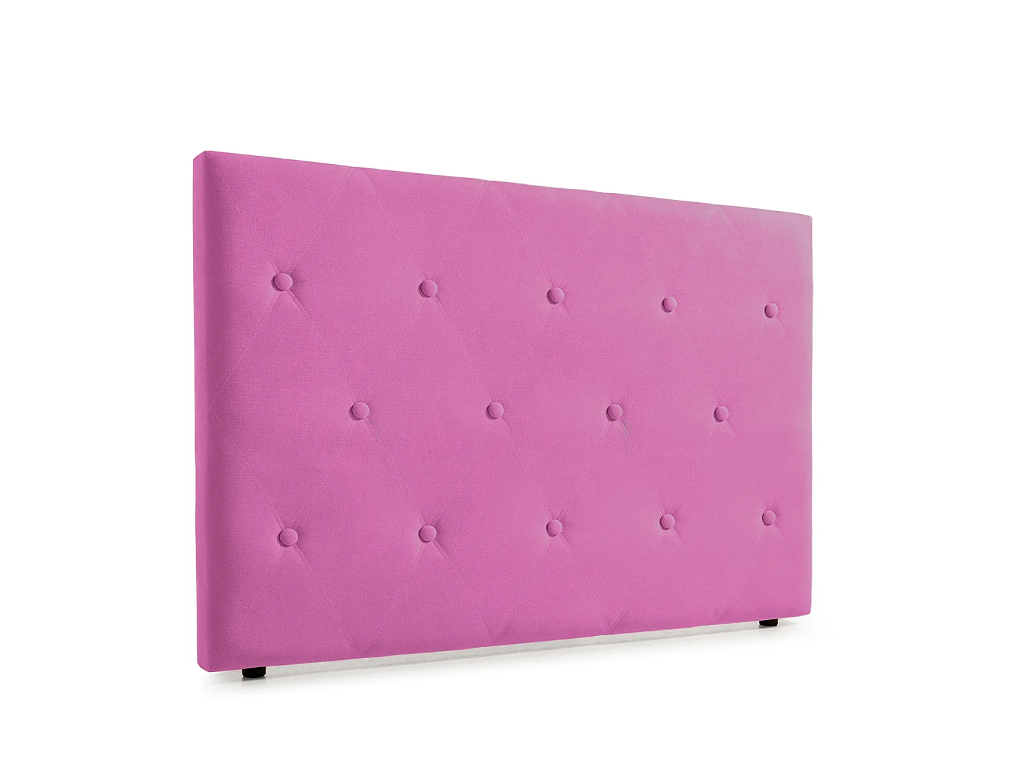 Cabeceira Estofada VENICE Aqualine 210x115x12 cm - Fúcsia - Moonia