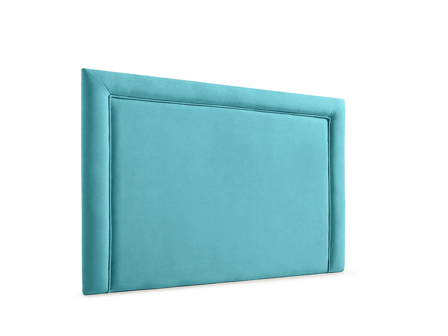Cabeceira Estofada REGINA Aqualine 210x115x5 cm - TURQUESA - Moonia