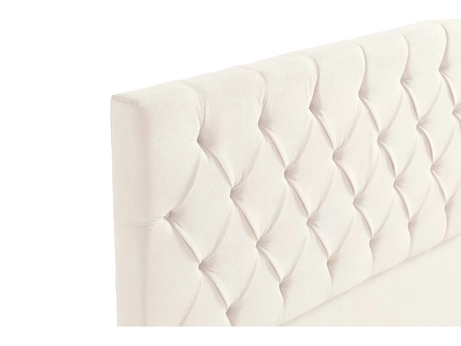 Cabeceira Estofada CAPRI Aqualine 220x120x12 cm - BEGE - Moonia