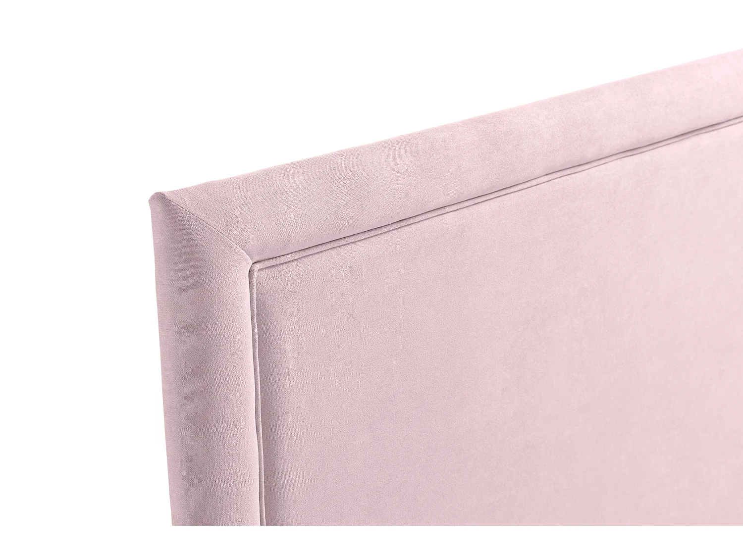 Cabeceira Estofada REGINA Aqualine 90x115x5 cm - Rosa Claro - Moonia