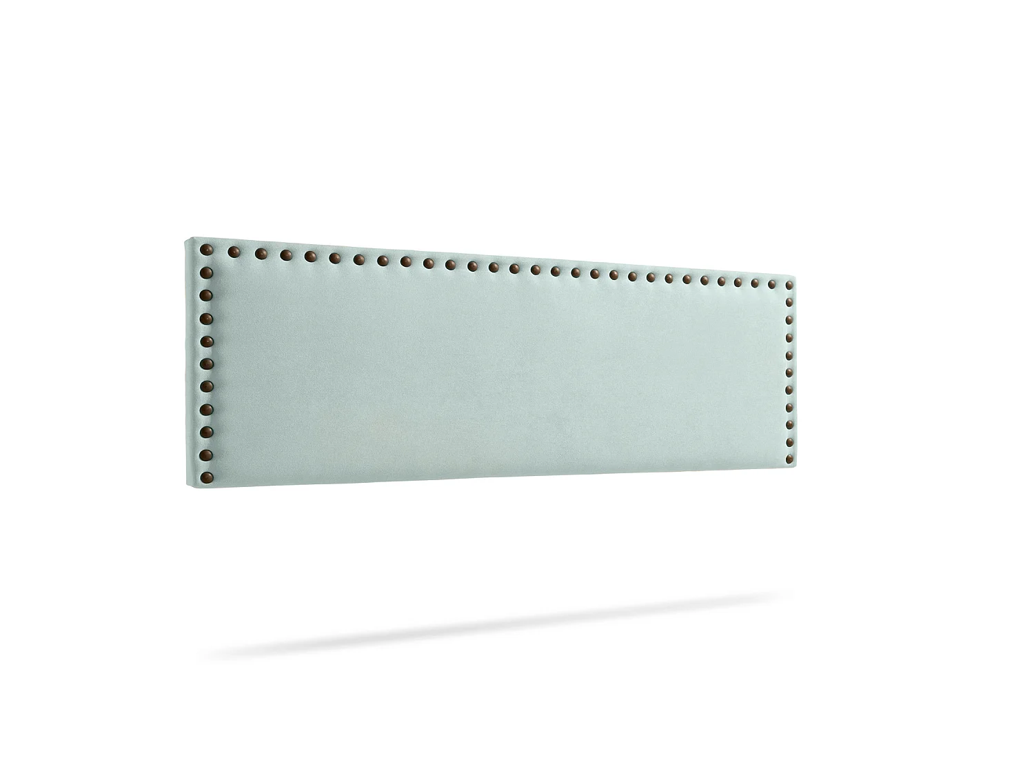 Hoofddeel Bekleed MODENA Acualine 130x55x8 cm - Water groen - Moonia