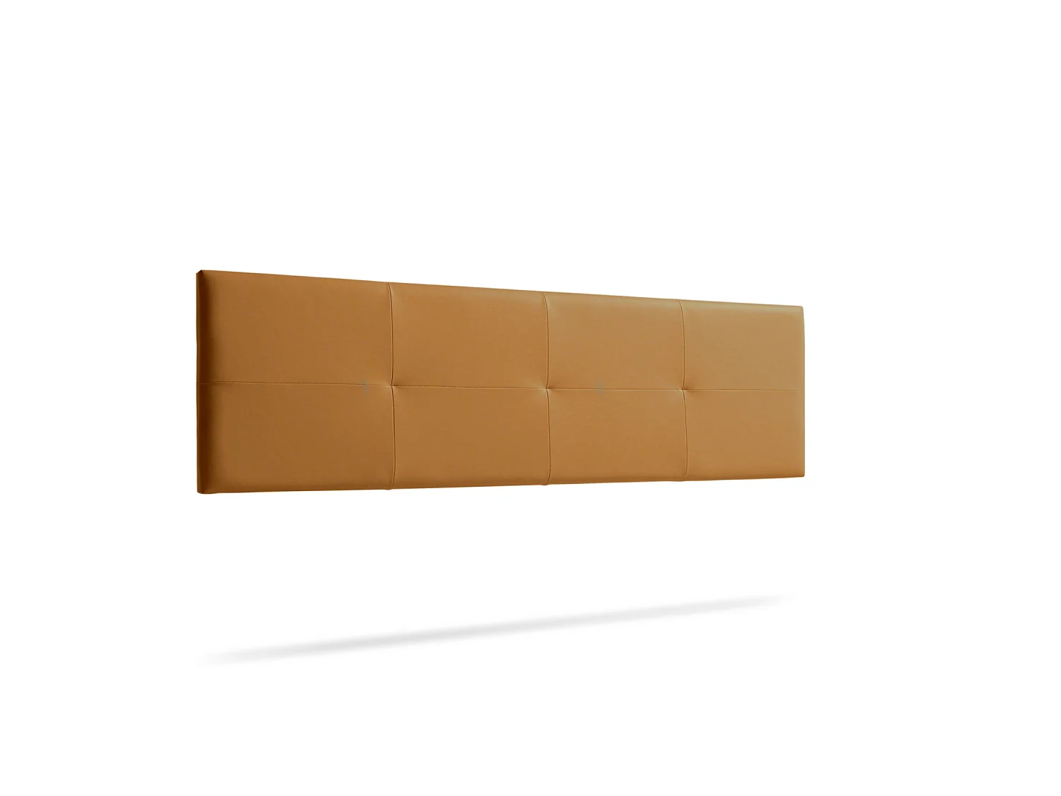 Hoofddeel Bekleed ALTEA Kunstleer 100x50x5 cm - Lichtbruin - Moonia