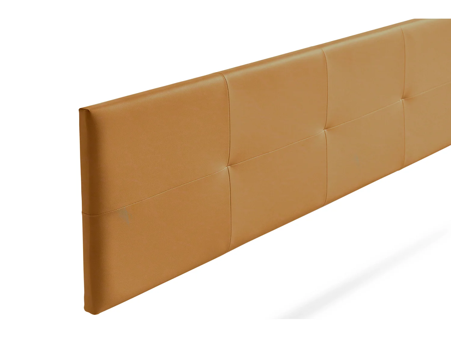 Hoofddeel Bekleed ALTEA Kunstleer 100x50x5 cm - Lichtbruin - Moonia