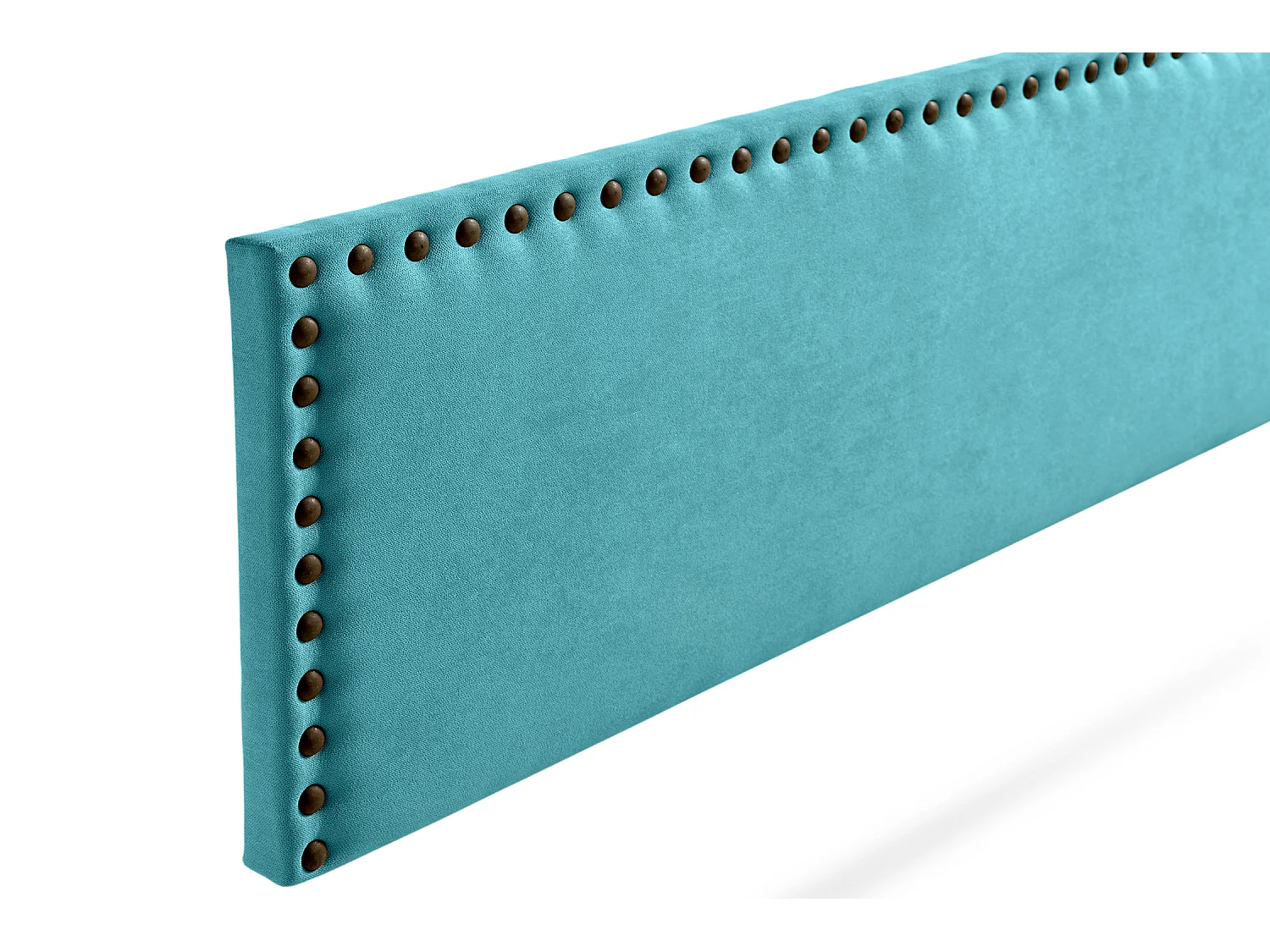Hoofddeel Bekleed MODENA Acualine 115x55x8 cm - Turkoois - Moonia