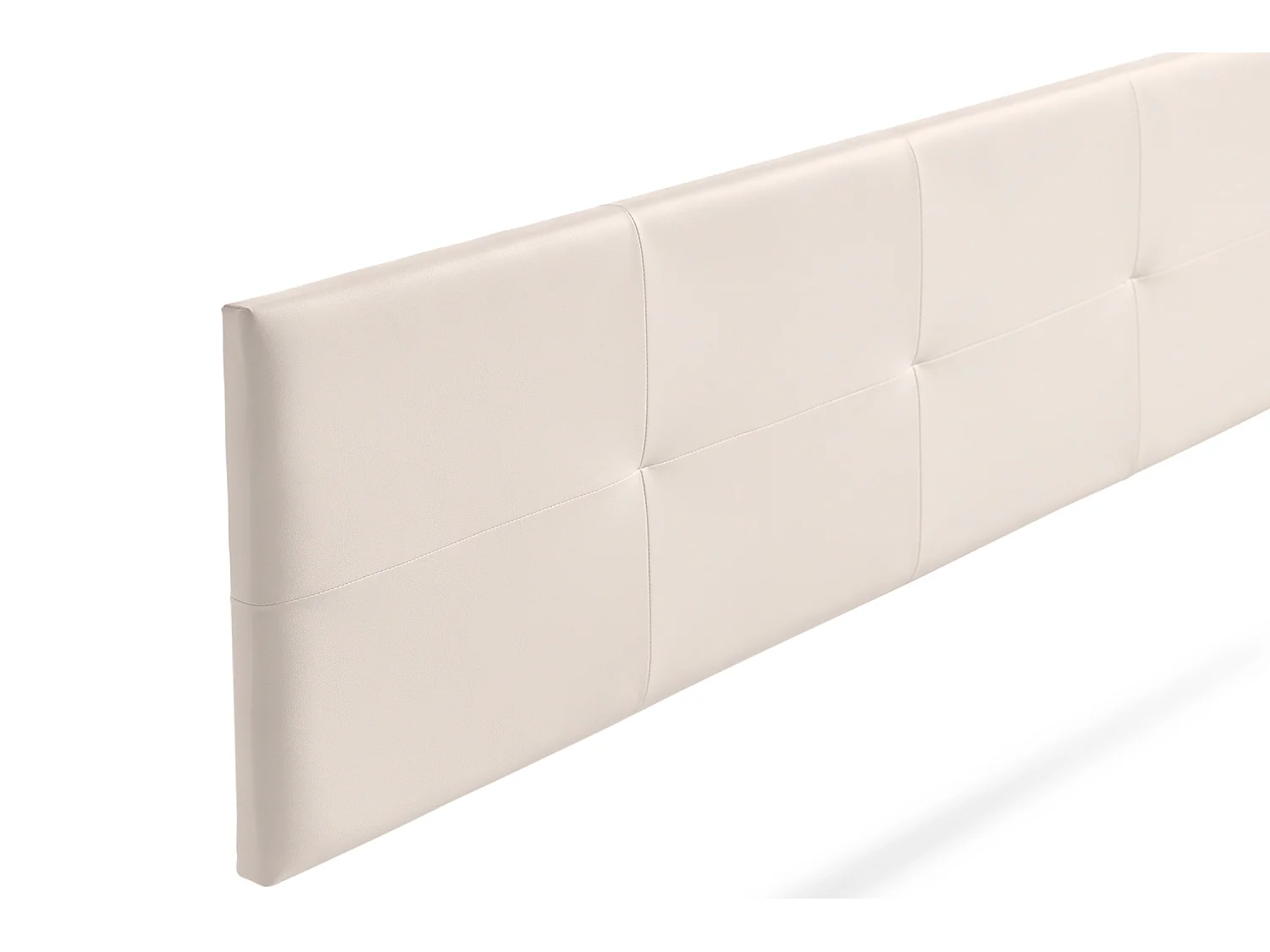 Hoofddeel Bekleed ALTEA Kunstleer 160x50x5 cm - BEIGE - Moonia