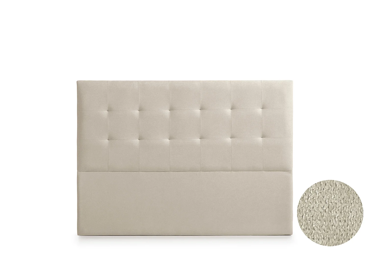 Cabecero Tapizado ATENEA Acualine 170x120x8 cm - Moonia