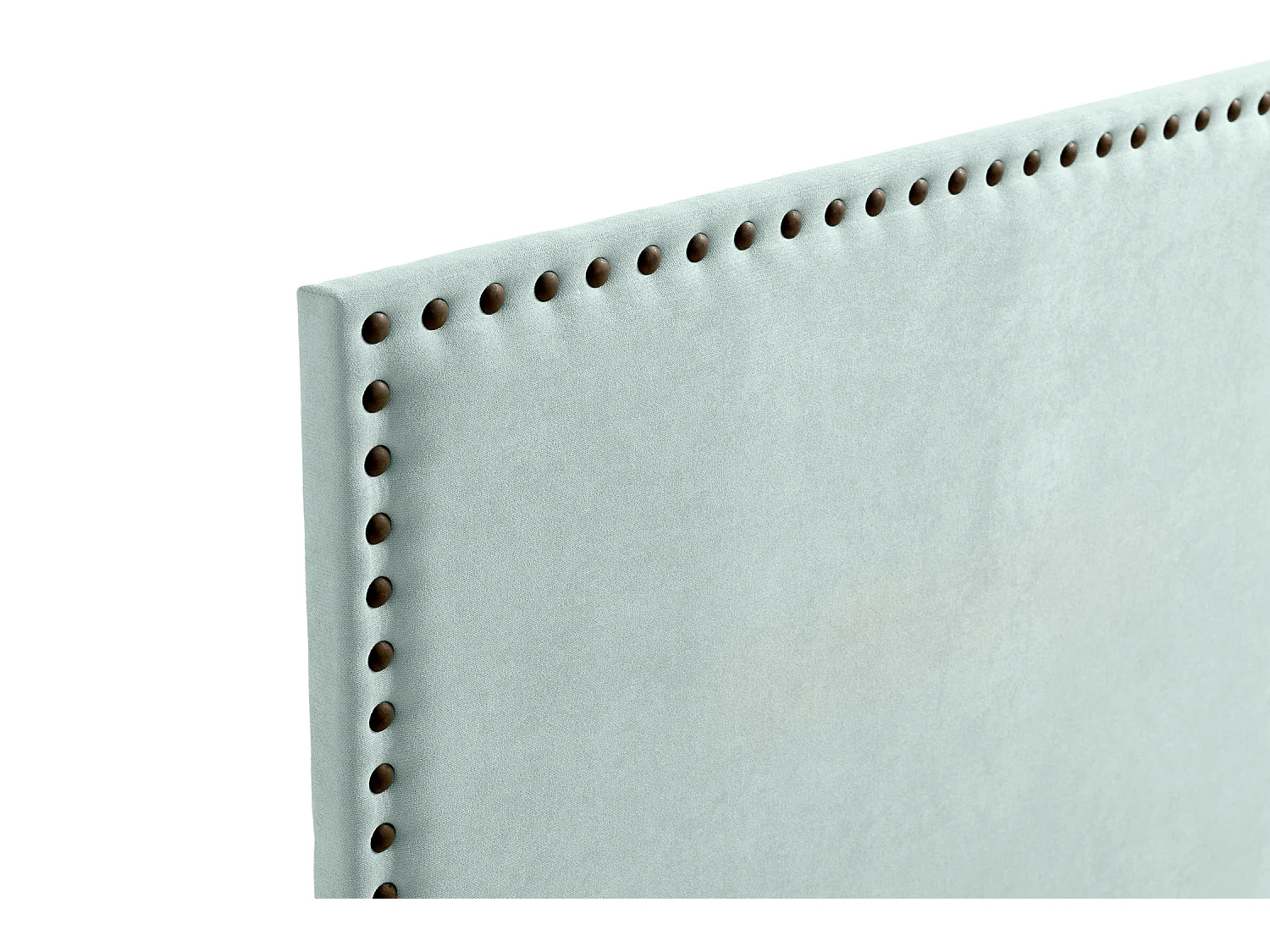 Cabeceira Estofada MODENA DUO Aqualine 100x120x8 cm - VERDE ÁGUA - Moonia