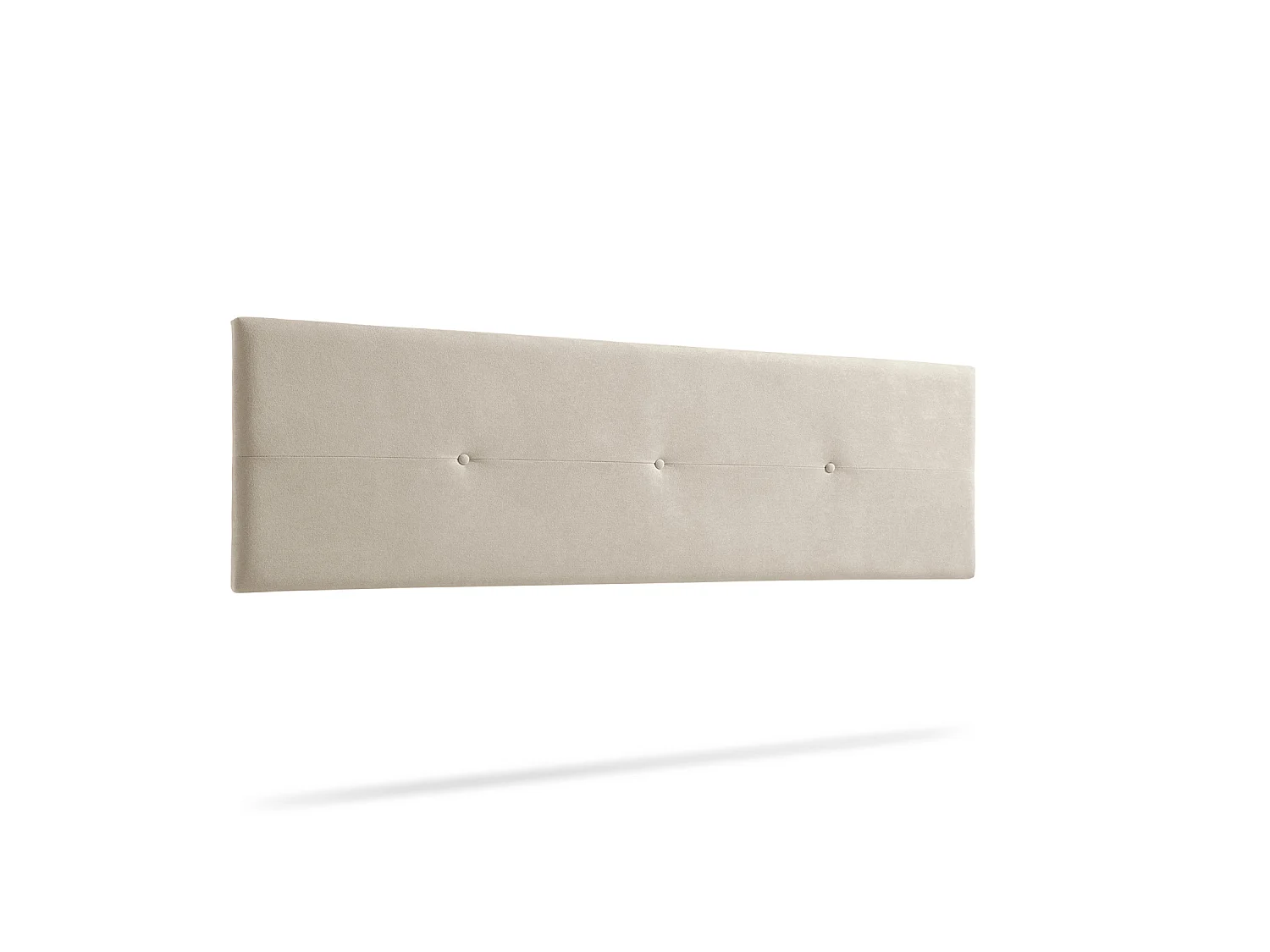 Hoofddeel Bekleed NAPOLI Acualine 115x50x5 cm - Geroosterd beige - Moonia