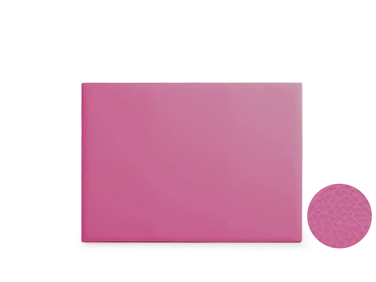 Cabeceira Estofada NEUS Pele Sintética 210x120x5 cm - ROSA - Moonia