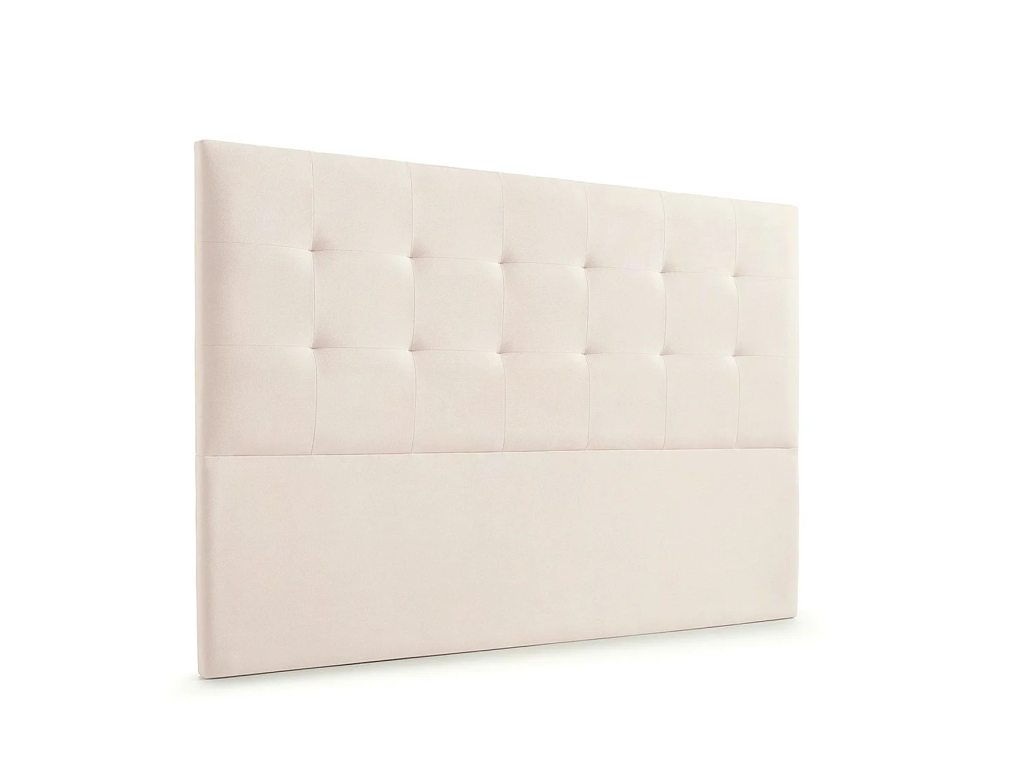 Cabeceira Estofada ATENEA Aqualine 170x120x8 cm - BEGE - Moonia