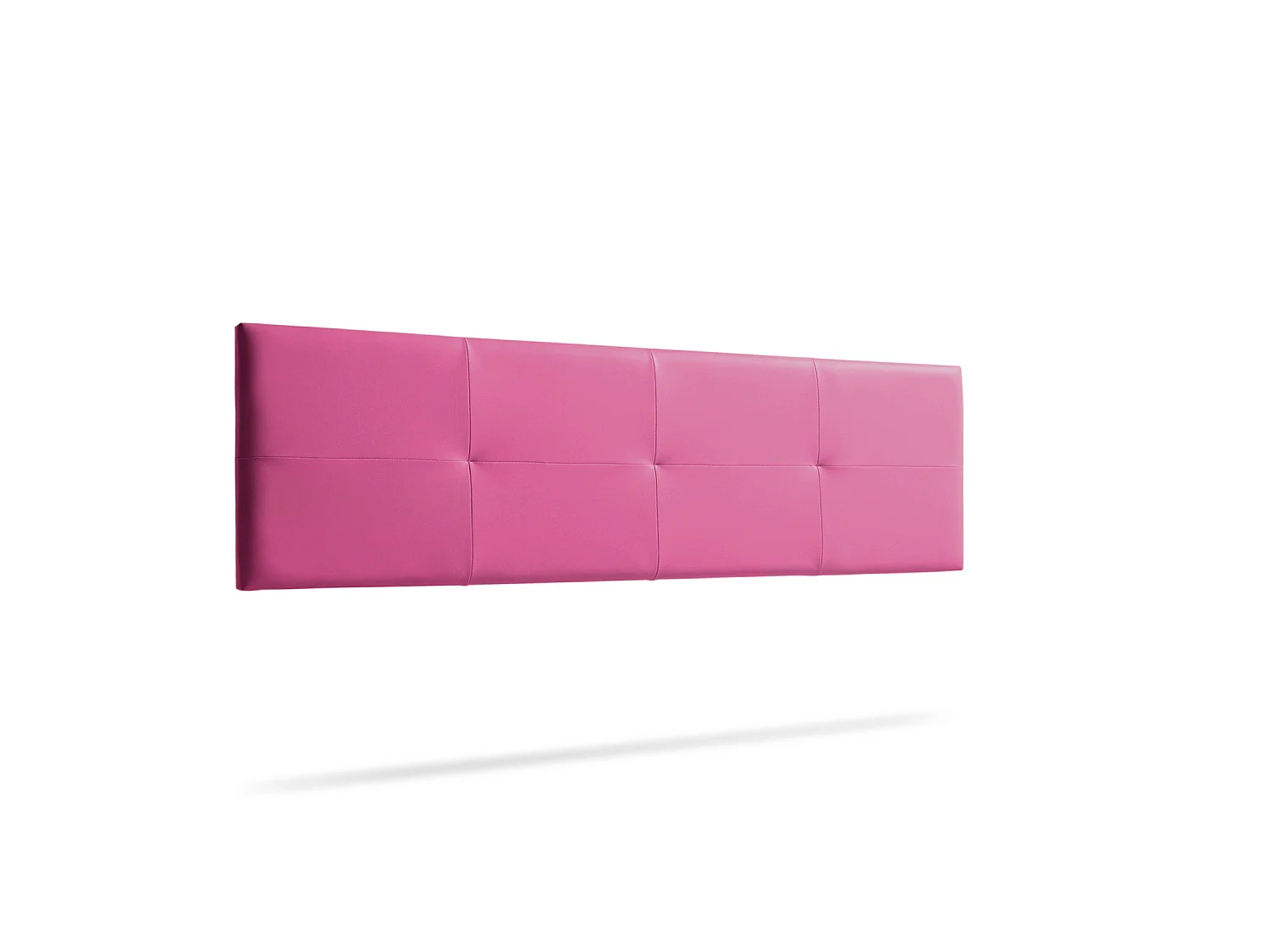 Hoofddeel Bekleed ALTEA Kunstleer 170x50x5 cm - Roze - Moonia