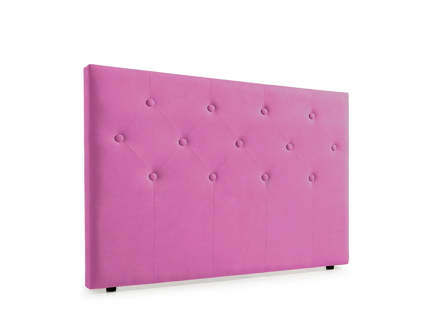 Cabeceira Estofada VICTORIA Aqualine 160x115x12 cm - Fúcsia - Moonia