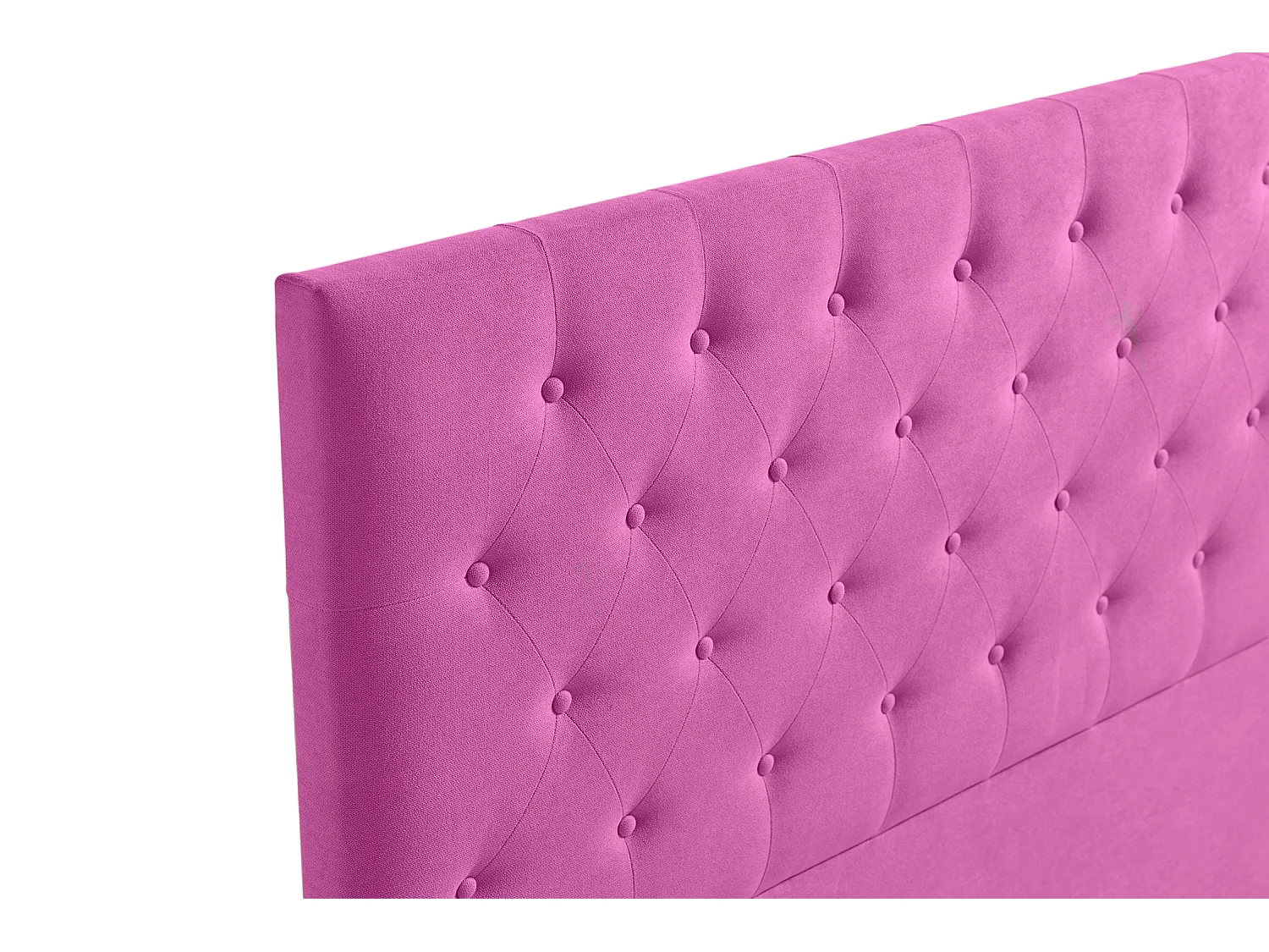 Cabeceira Estofada FERRARA Aqualine 100x120x8 cm - Fúcsia - Moonia
