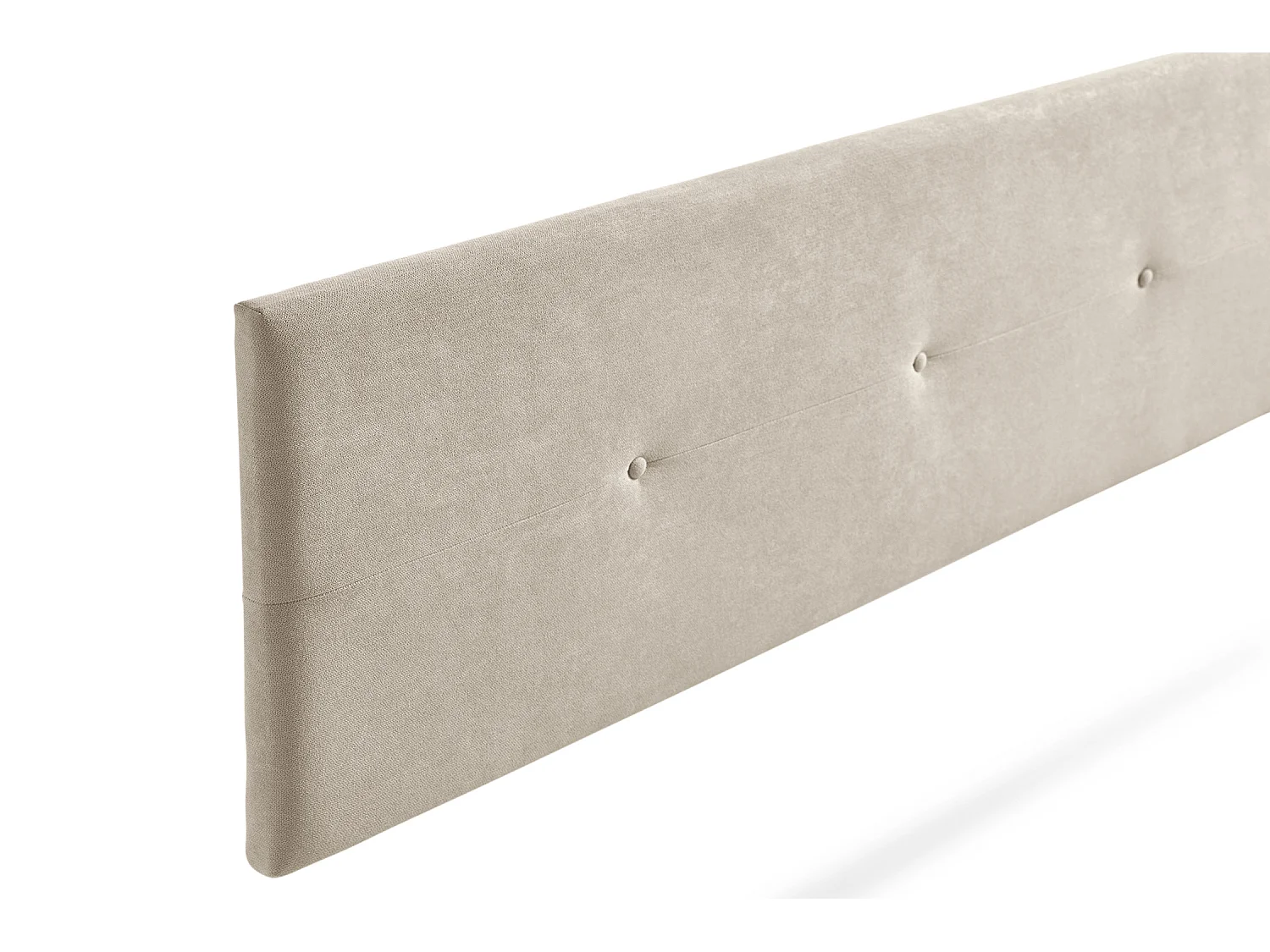Hoofddeel Bekleed NAPOLI Acualine 100x50x5 cm - Geroosterd beige - Moonia