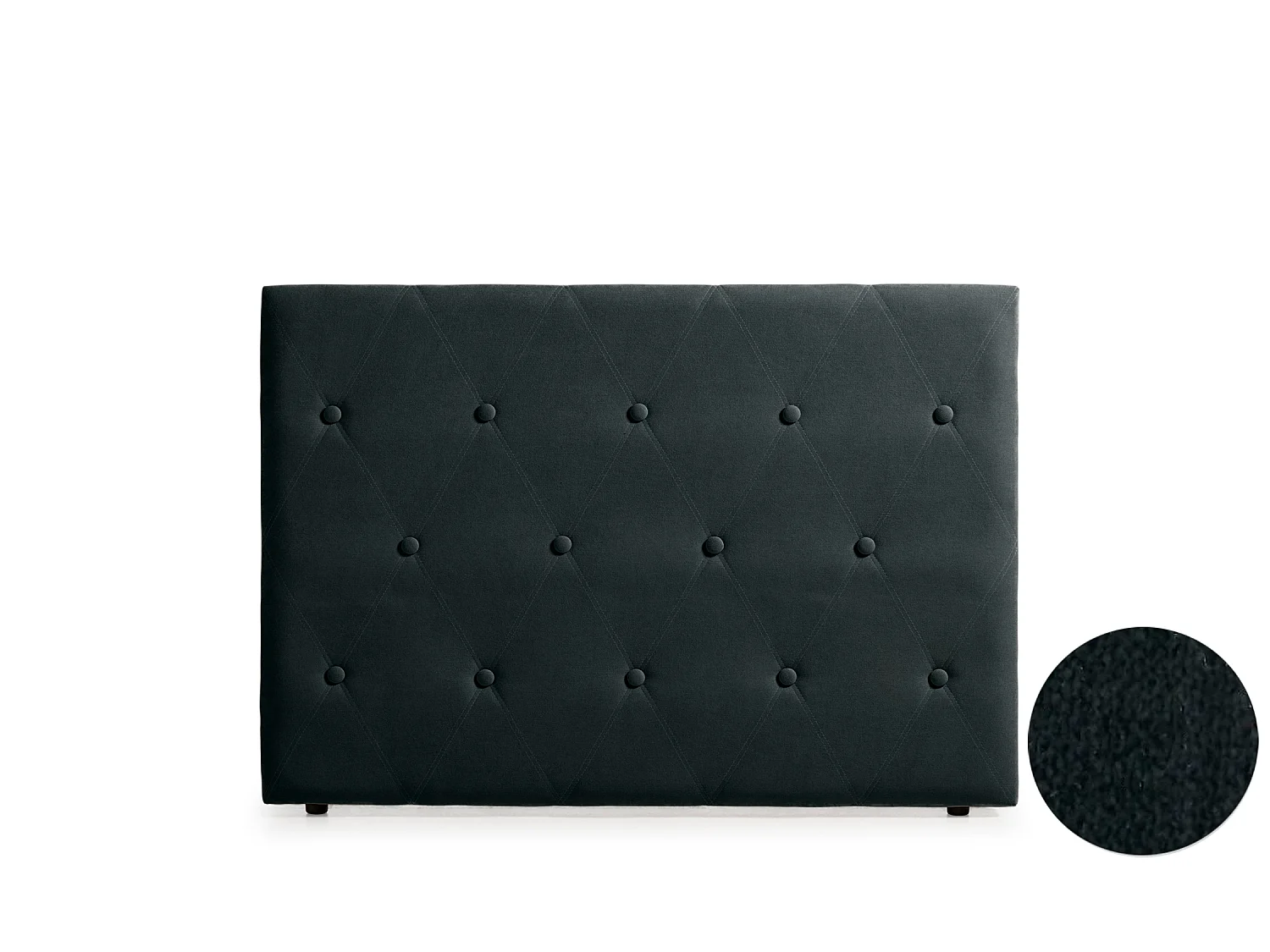 Cabecero Tapizado VENICE Acualine 130x115x12 cm - Moonia