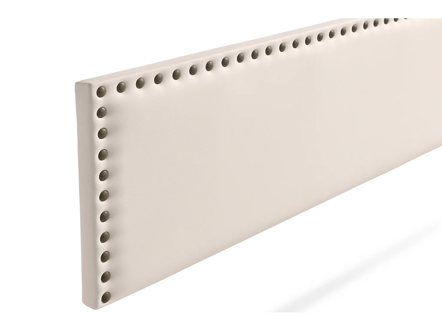 Hoofddeel Bekleed MODENA Kunstleer 90x55x8 cm - BEIGE - Moonia