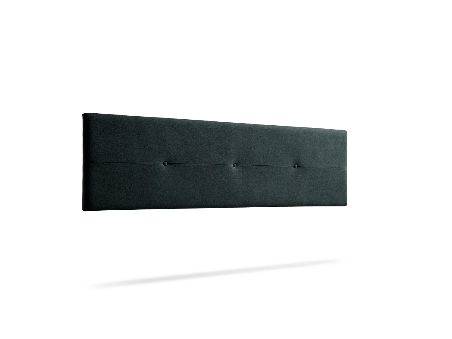 Hoofddeel Bekleed NAPOLI Acualine 170x50x5 cm - Zwart - Moonia