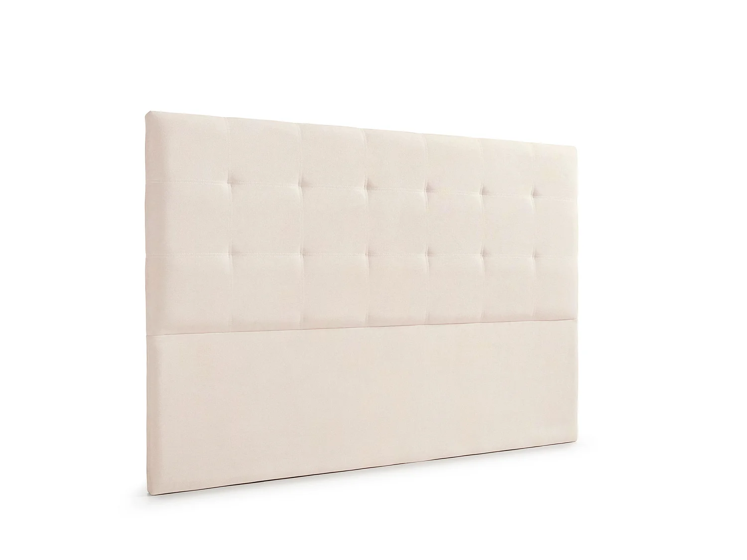 Cabeceira Estofada ASTORIA Aqualine 210x120x8 cm - BEGE - Moonia