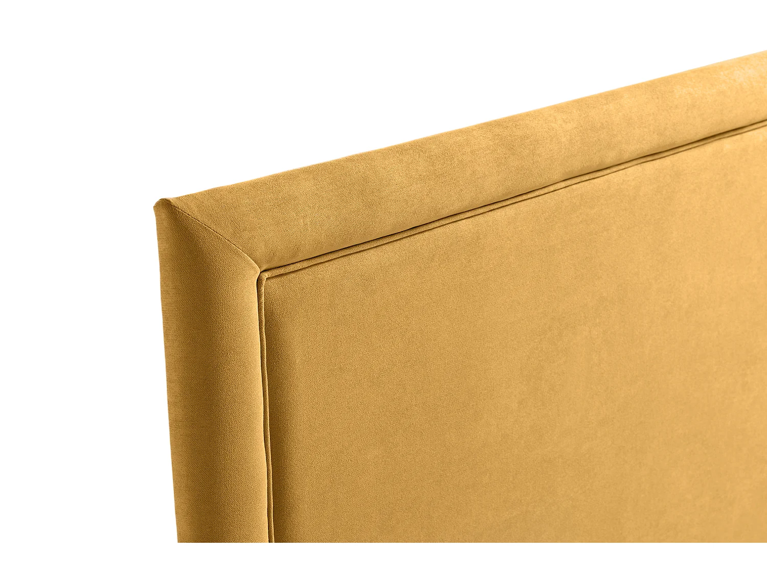 Cabeceira Estofada REGINA Aqualine 145x115x5 cm - MOSTARDA - Moonia