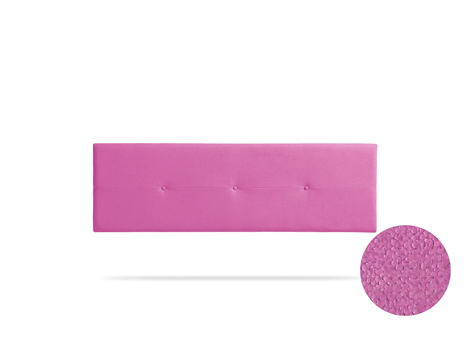 Hoofddeel Bekleed NAPOLI Acualine 90x50x5 cm - Fuchsia - Moonia