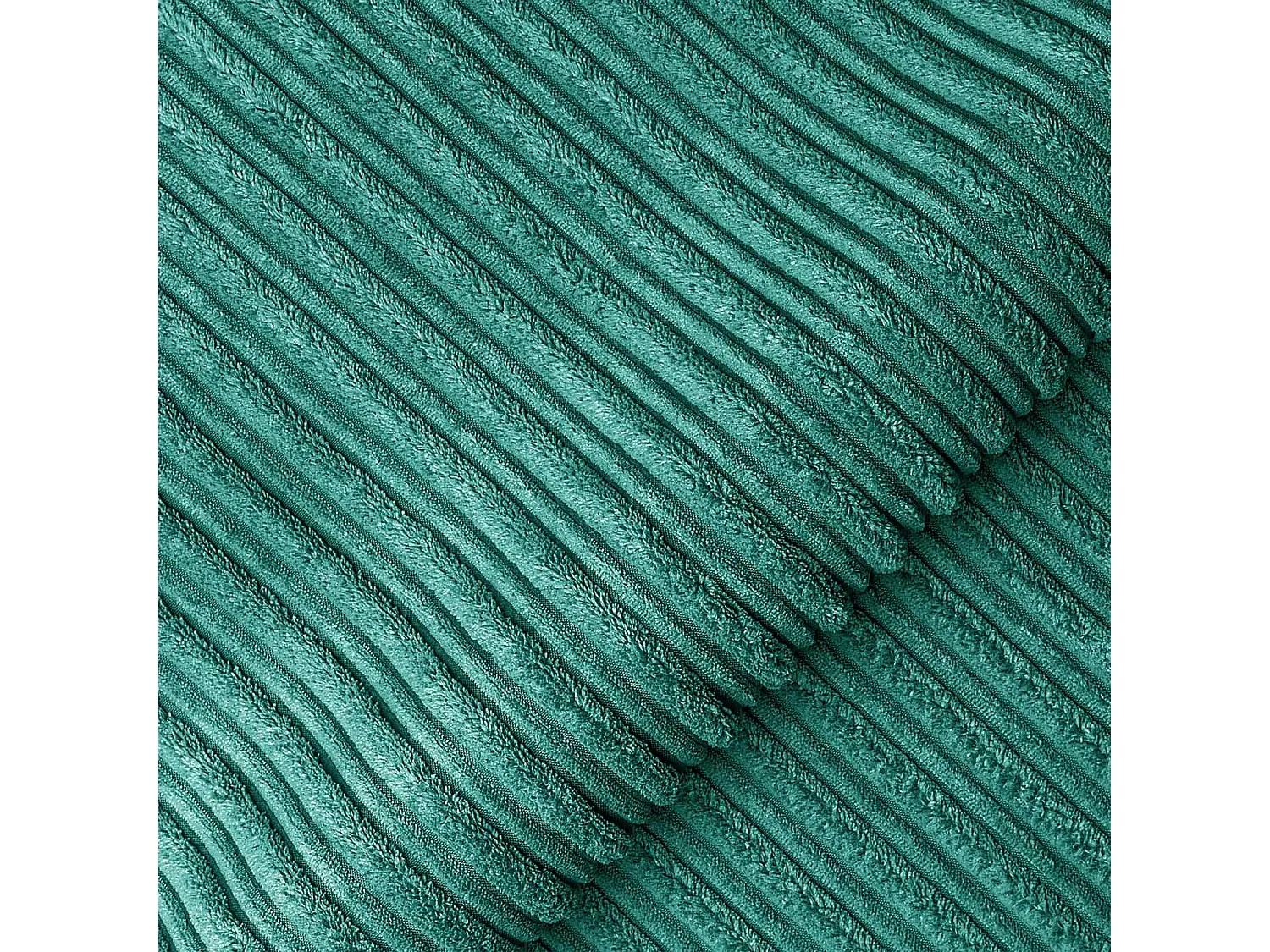 Luxor 3 Seater Sofa Scatter Back Fabric Jumbo Cord Teal