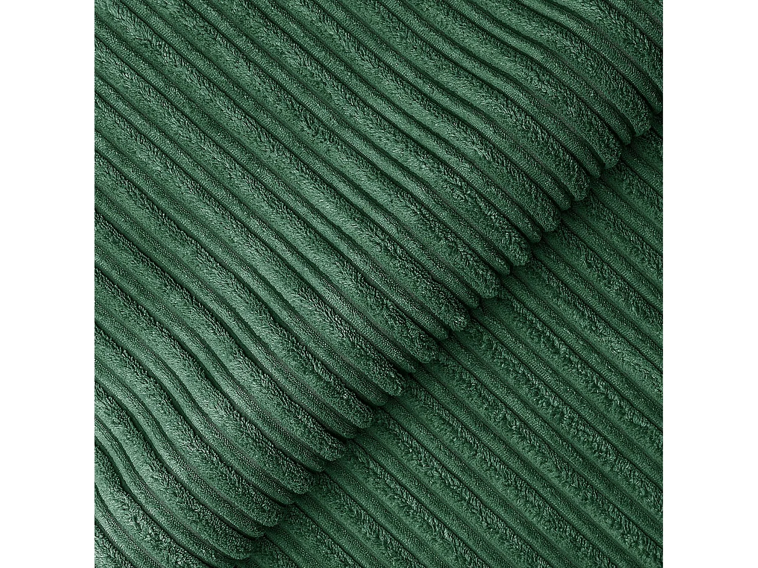 Luxor 3 Seater Sofa Scatter Back Fabric Jumbo Cord Green