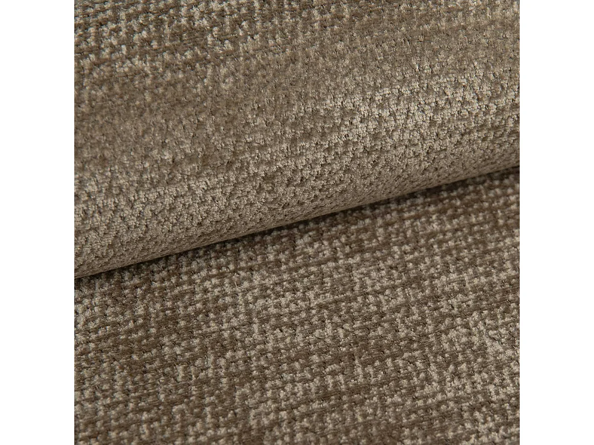 Hoekbank POTARO, met slaapfunctie, Chenille Beige