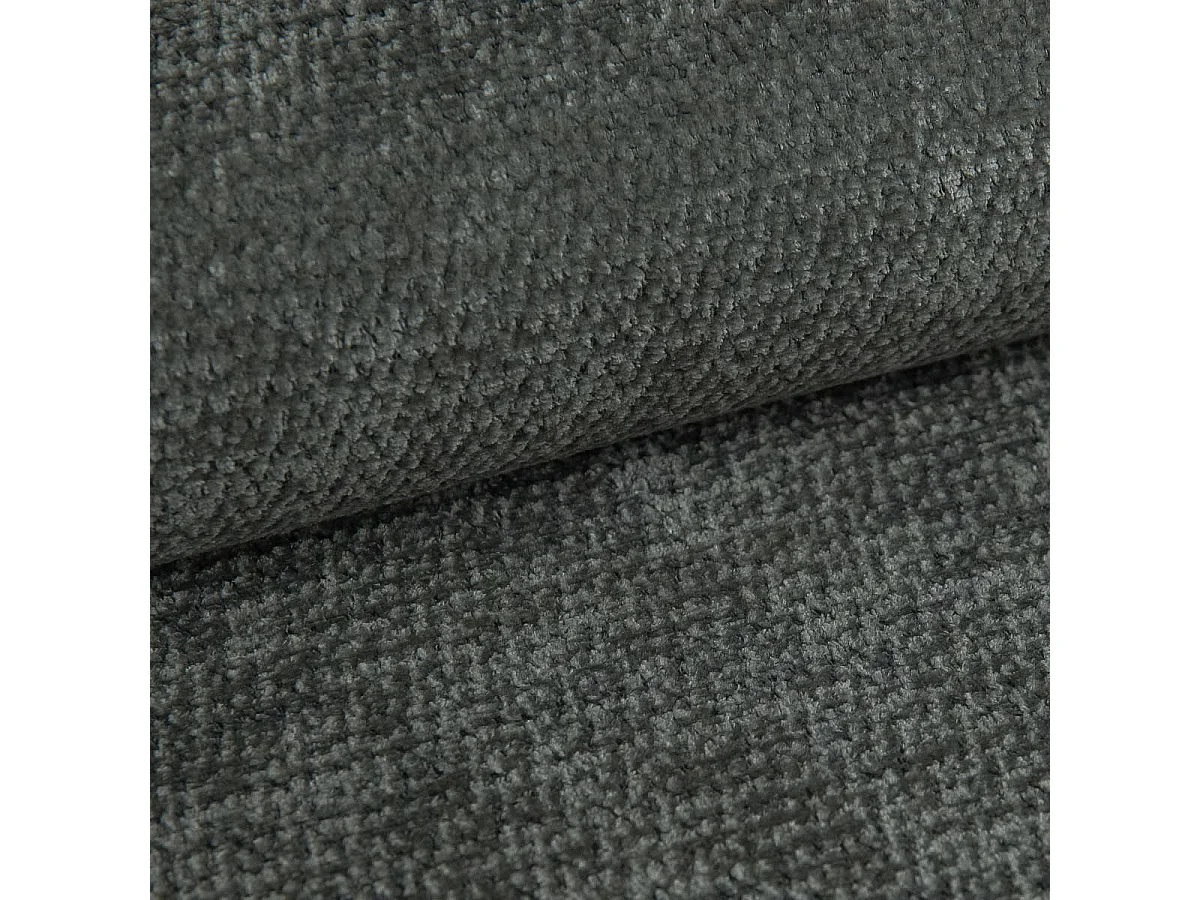 Hoekbank TOLMO, met slaapfunctie, Chenille Grijs