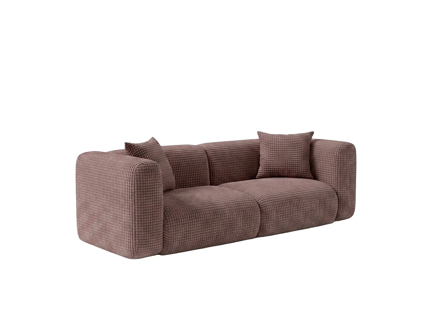 2-zitsbank, chenillestof Cremona, Taupe, GRETA