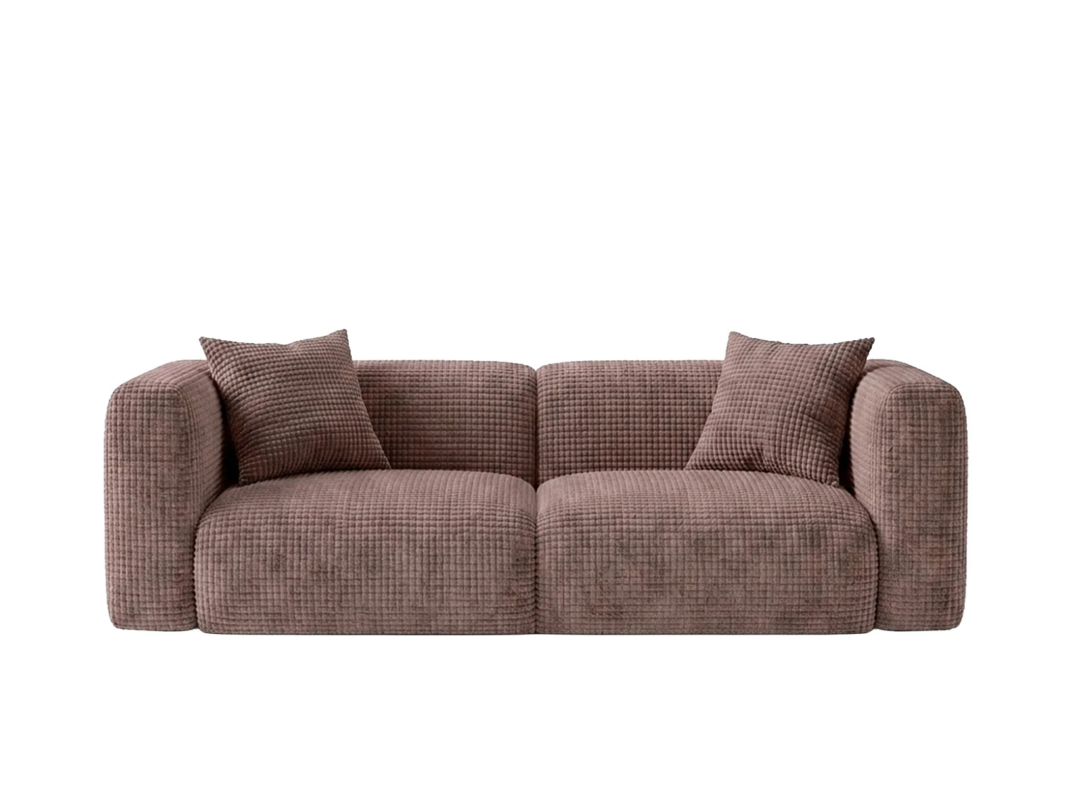 2-zitsbank, chenillestof Cremona, Taupe, GRETA