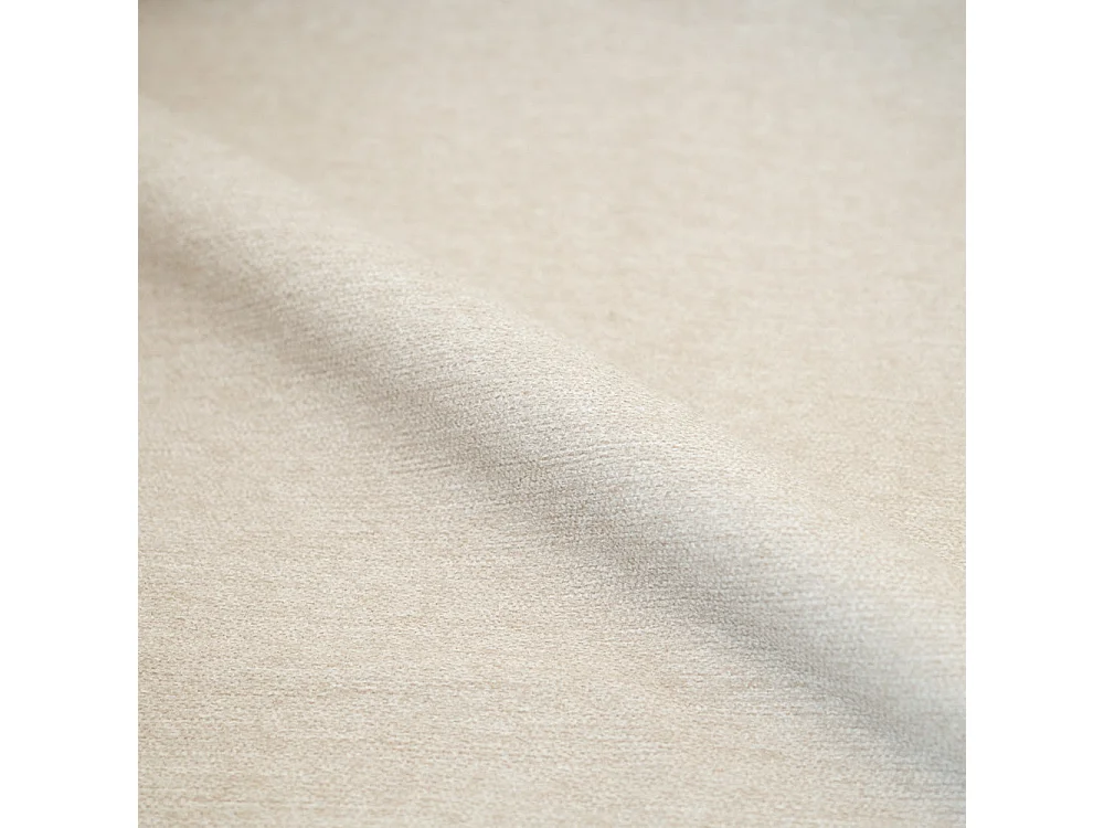 Lote de 2 sillas de tela beige y madera de caucho natural - Yuna
