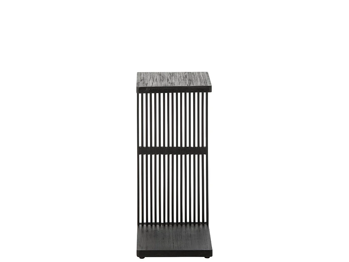 Table d'Appoint en Bois "Lars" 65cm Noir