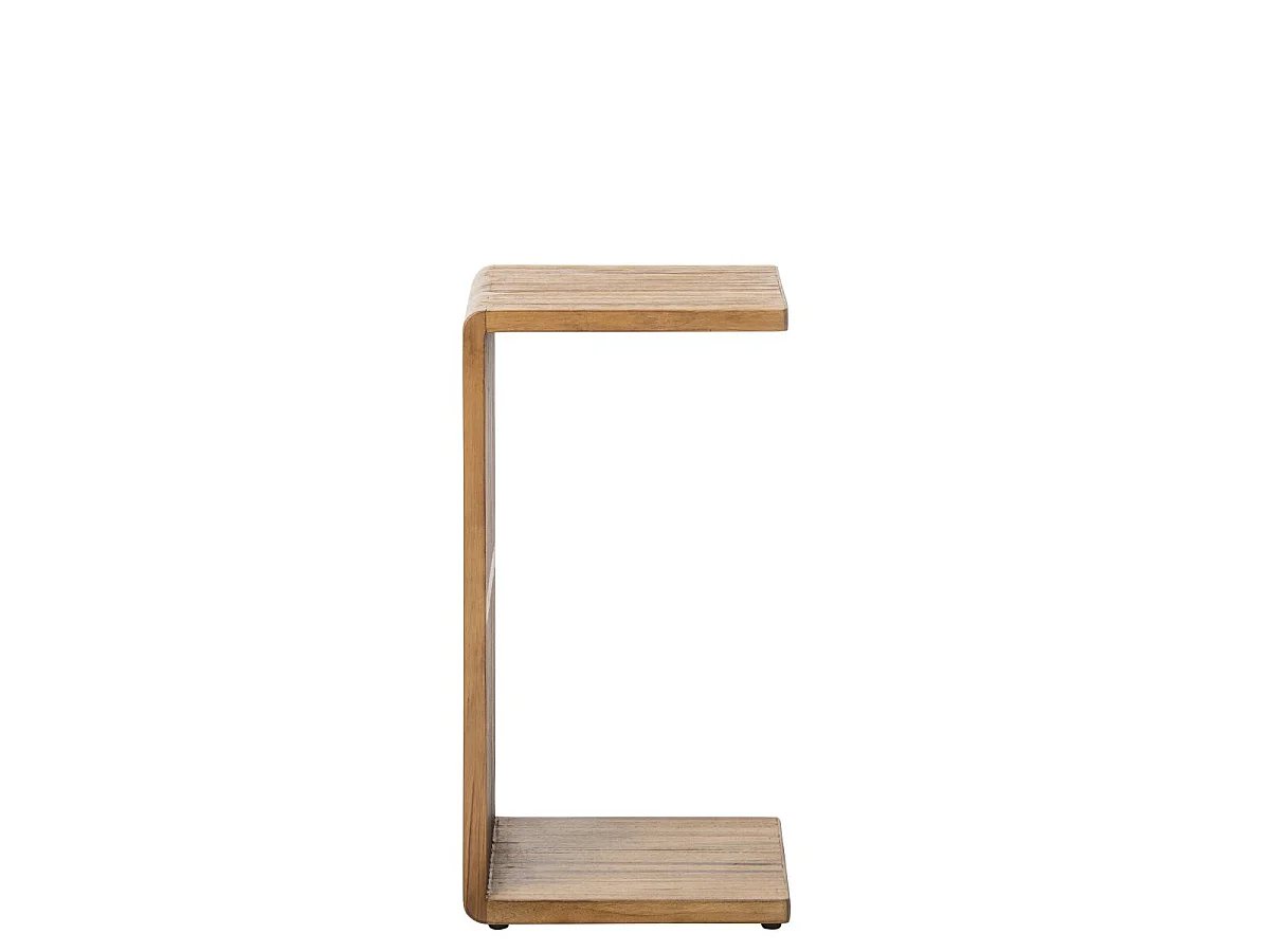 Table d'Appoint en Bois "Lars" 65cm Naturel