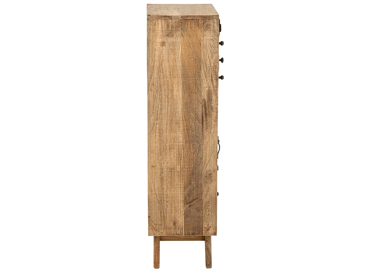 Commode à Tiroirs en Bois "Jonas" 110cm Naturel