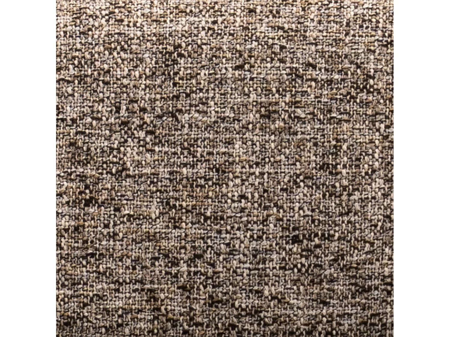 Pack de 2 sillas de madera en tono nogal oscuro y tejido jaspeado taupe BARBARA