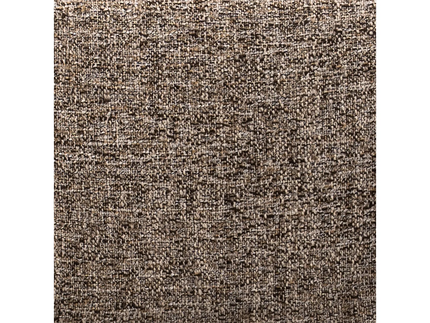 Pack de 2 sillas de madera con tinte nogal oscuro y tejido jaspeado taupe AURA