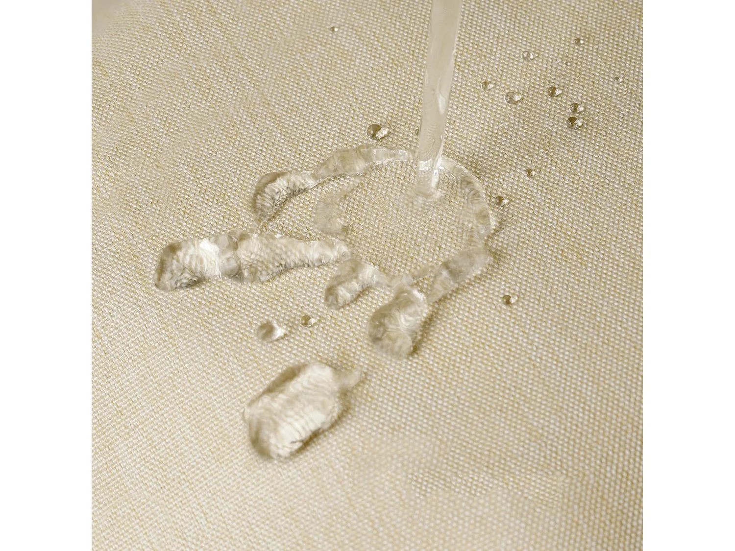 Rideau de douche imitation lin, rideau de séparation salle de bain, 180*180cm, kaki