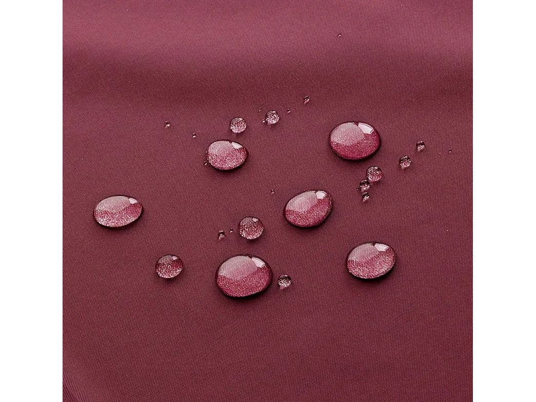 1pc Rideau de Douche 180 x 180cm en tissu polyester Anti Moisissure Imperméable Rideau de Baignoire simple et moderne,rouge