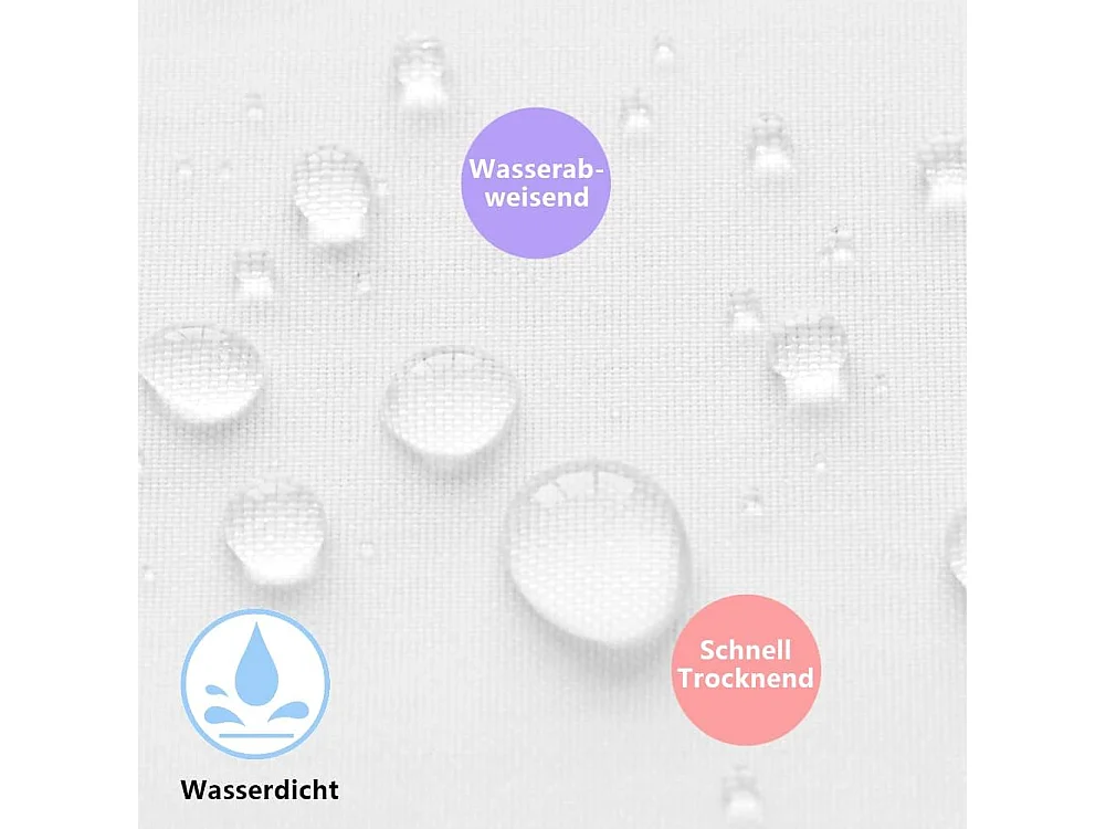 RIDEAU DE DOUCHE EXTRA LONGUEUR hauteur blanc pour la salle de bain, rideau de salle de bain large en polyester largeur 150 x hauteur 180cm