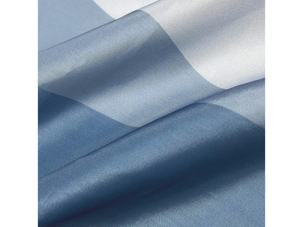 Rideau de douche Design populaire,  dégradé de tissu bleu froid rideau de douche pour la décoration de salle de bain,180x180cm