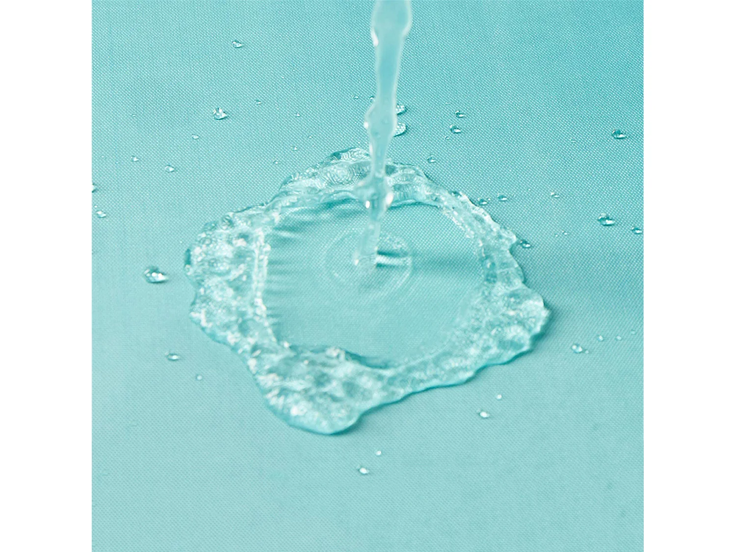 Rideau de douche imperméable et anti-moisissure, rideau de douche moderne en polyester dégradé, bleu lac, 120 x 200 cm