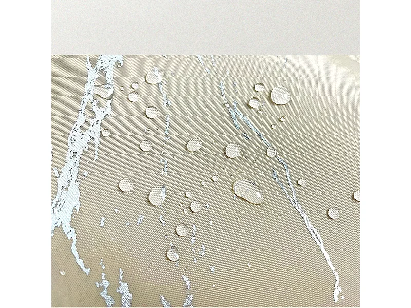 Rideau de douche à motif de marbre 180x180cm, rideau de douche imperméable à motif de marbre de salle de bain de luxe simple et léger, gris