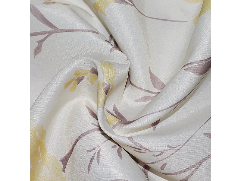 Rideau de douche 120 x 200 cm Plantes Fleurs Tissu polyester épais résistant à la moisissure Doublure de rideau de douche pour décoration de salle d