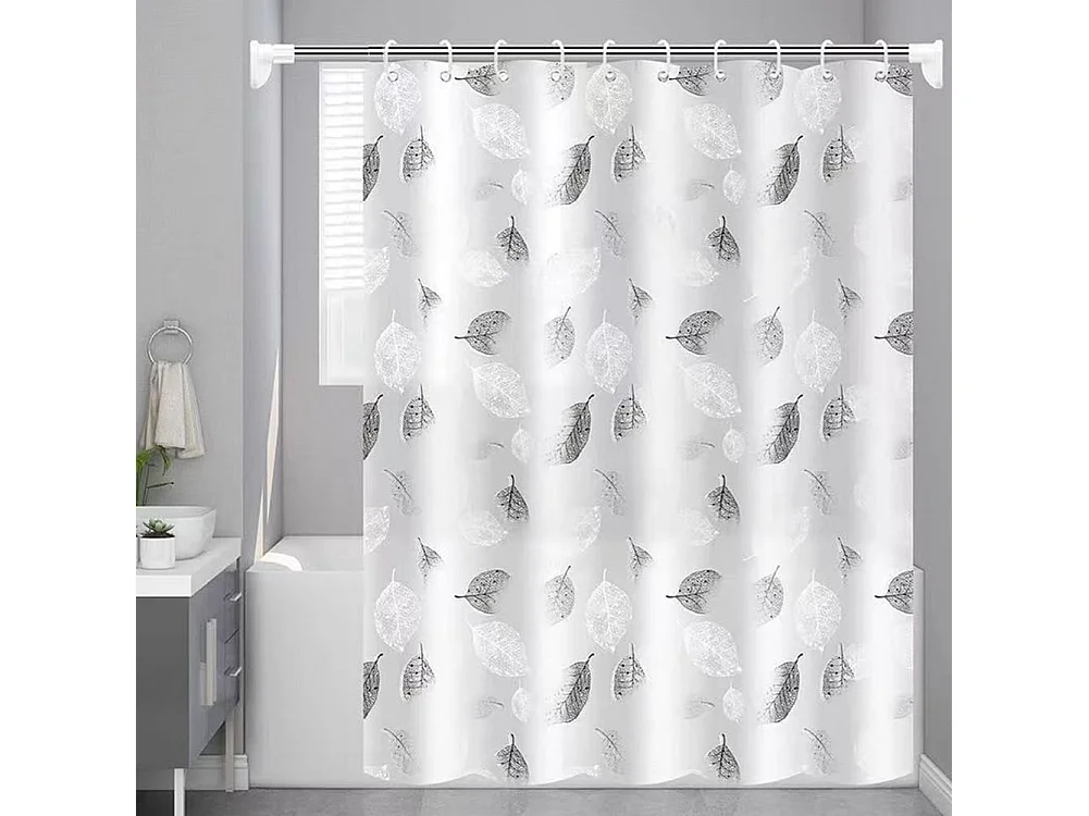 Rideau de Douche, Rideau de Baignoire, Anti Moisissure, Imperméable, pour Salle de Bain,180 X 200cm