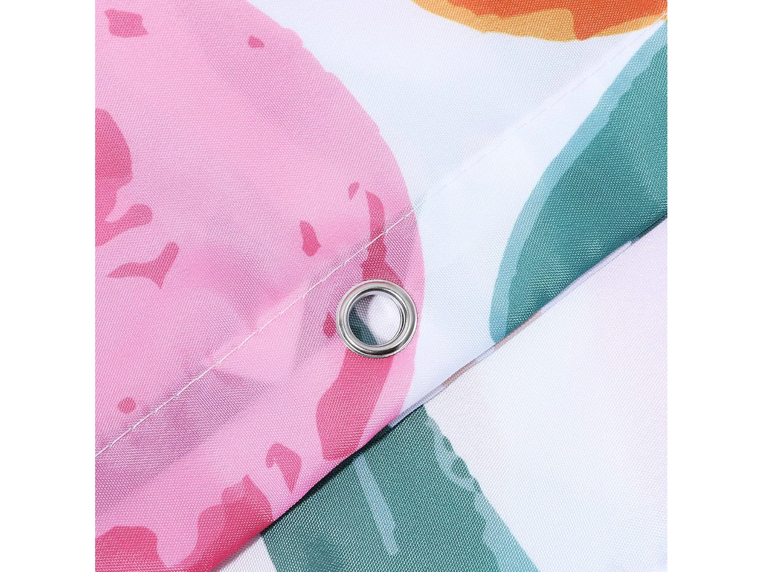 180*180cm, serviette de bain décorative en polyester rose pêche imperméable, rideau de douche pour salle de bain avec crochet, lavable en machine