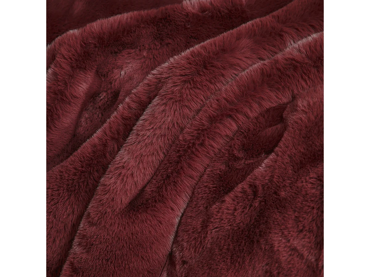 Plaid fausse fourrure 150x200 cm